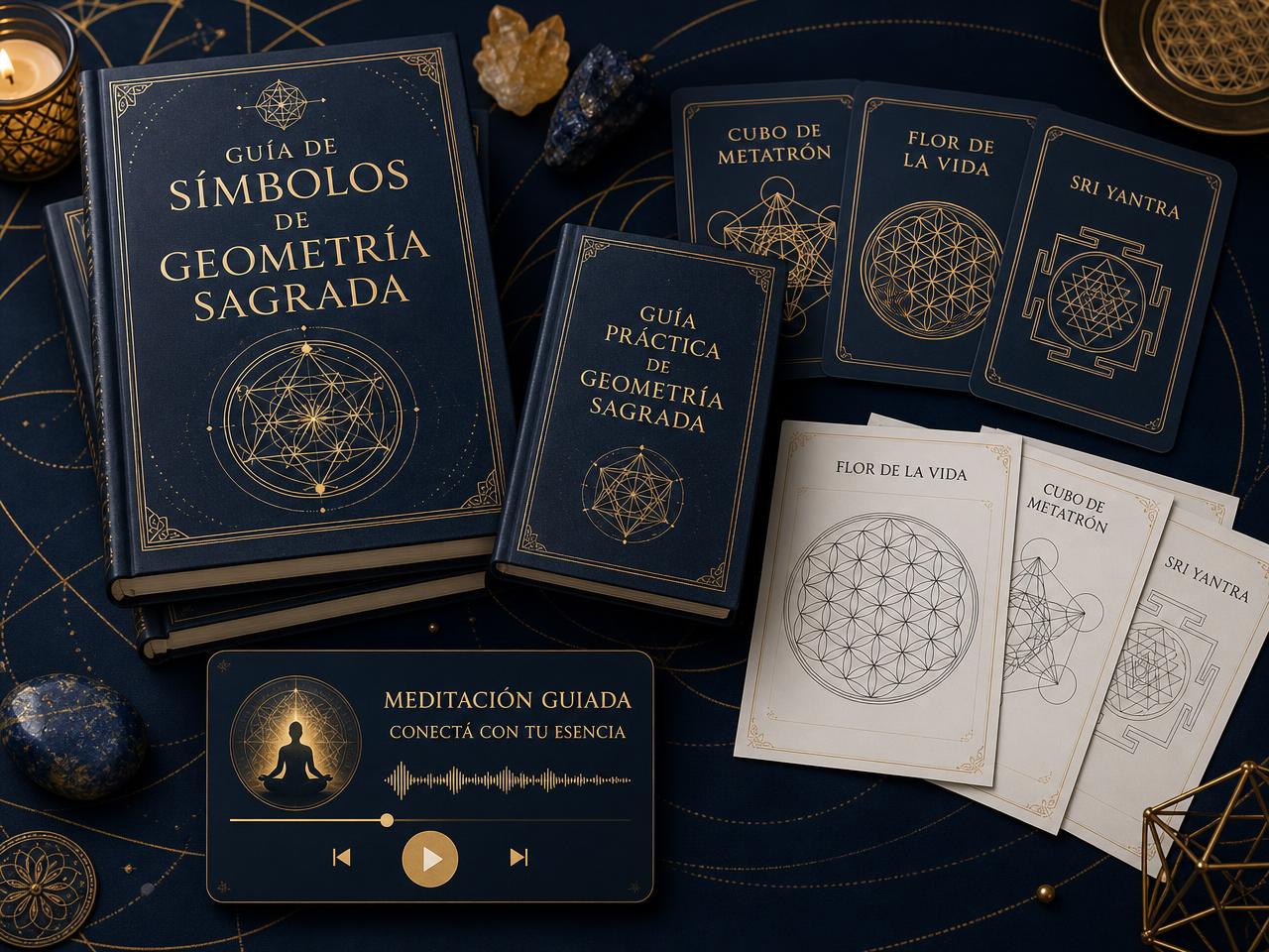 Plantillas imprimibles, audio-meditación y mini-guía incluidos